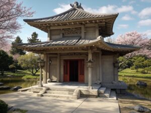 供養塔型永代供養墓の例